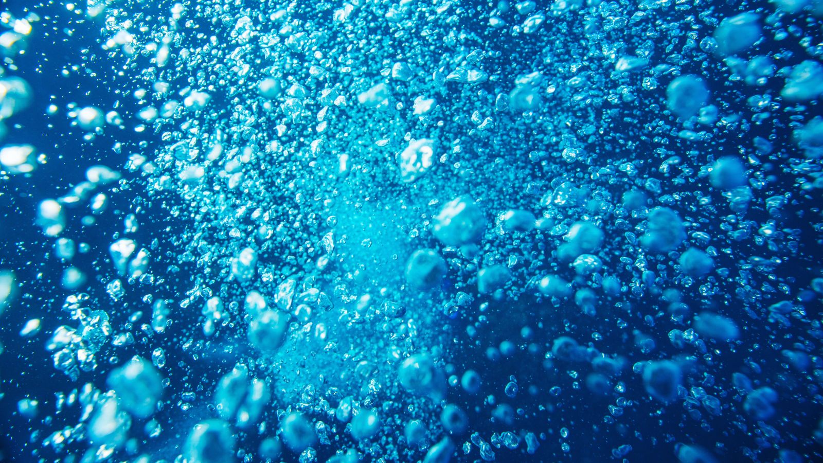 Nanoburbujas en el agua